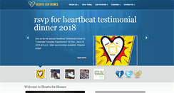 Desktop Screenshot of heartsforhomes.org